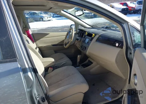 2010 Nissan Versa 1.8Sl из США, поврежденный, VIN 3N1BC1CP0AL413283